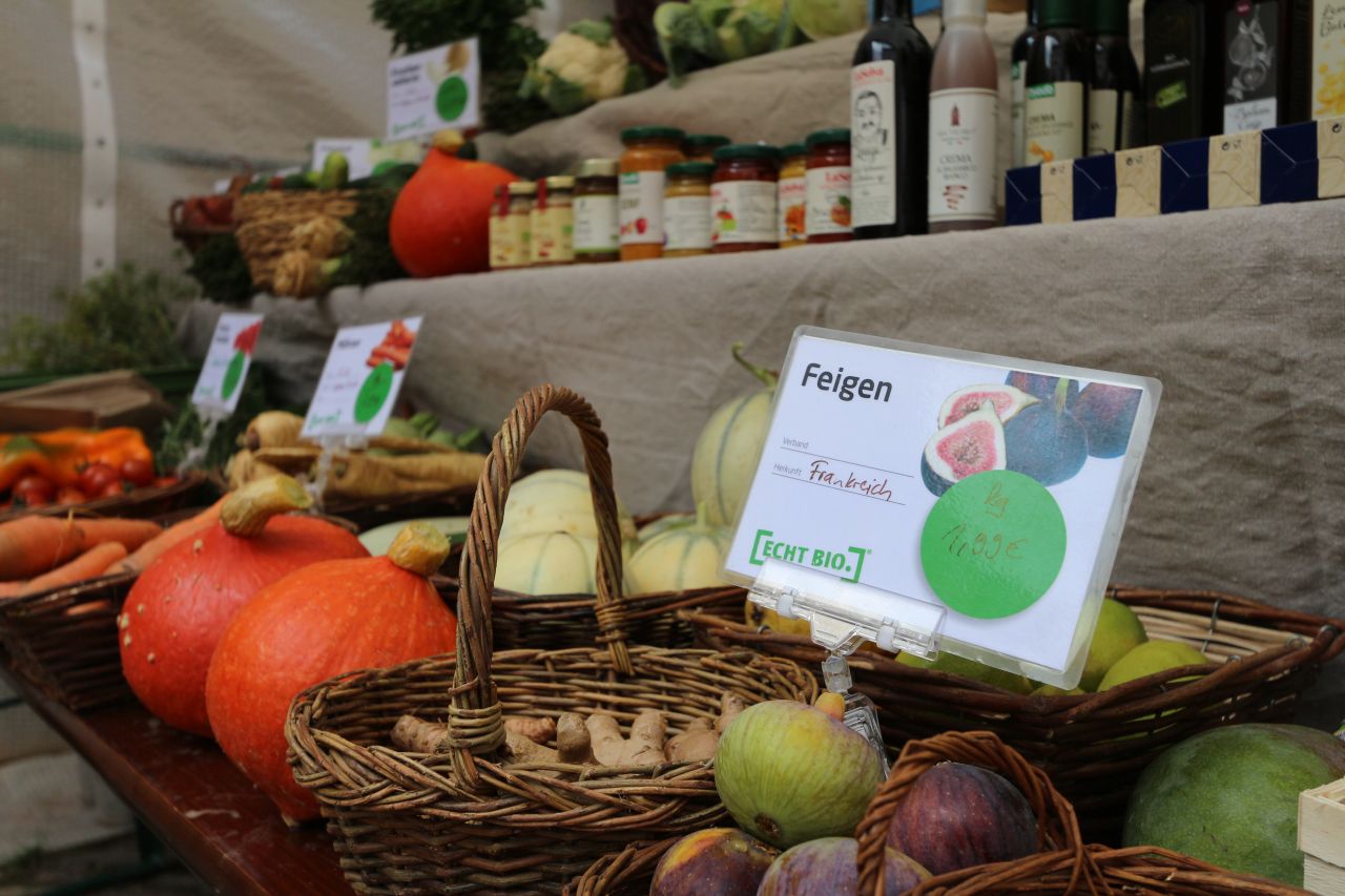 Fresh organic food